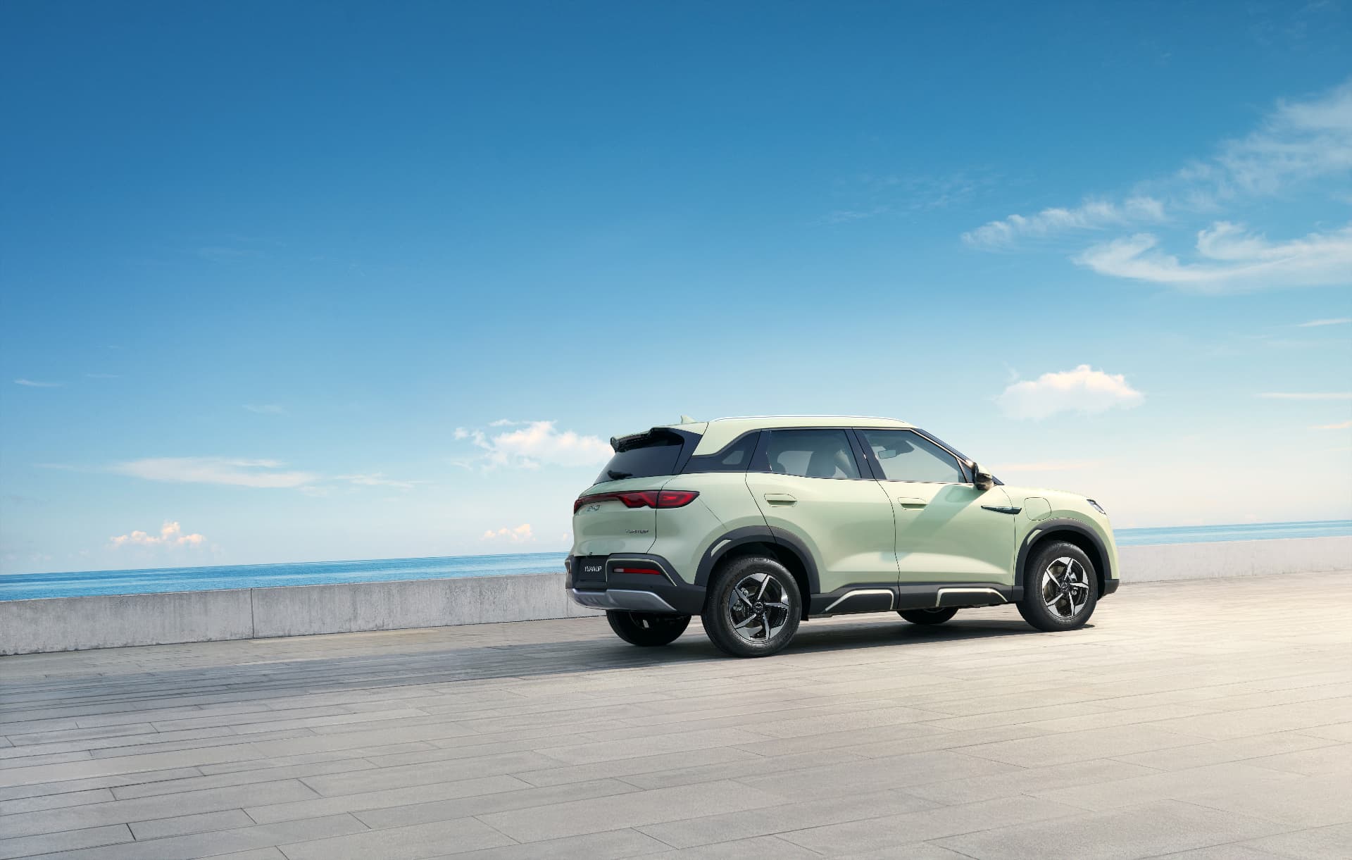 BYD Yuan UP · In Lagos now — 401 km Blade Battery, zero mileage · electric vehicles available in Nigeria from The Everlasting EV